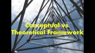 CONCEPTUAL VS THEORETICAL FRAMEWORK WHICH SHOULD YOU CHOOSE [upl. by Dolley]