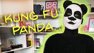 NASMINKANA PANDA FACEPAINTING DIY [upl. by Aihsem]