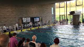 Württembergische Kurzbahnmeisterschaften Schwimmen 2014 100m Lagen Finale [upl. by Ainekahs194]