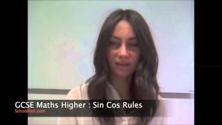 Sin and Cos Rules GCSE Maths H Exam Question [upl. by Geilich]