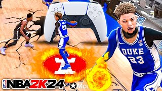 I Went From A Dribbling BOT To A PRO DRIBBLE GOD On NBA 2K24 Here’s How [upl. by Yznil]