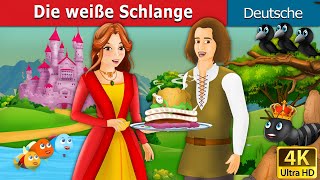 Die weiße Schlange  White Snake in German  GermanFairyTales [upl. by Etnoed352]