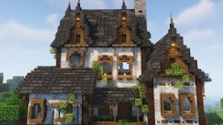 Minecraft How to Build a Big House Tutorial [upl. by Cruz]