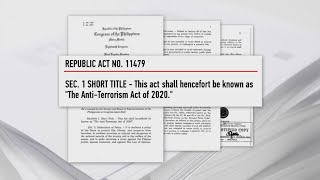 2 bahagi ng AntiTerror Law idineklarang unconstitutional ng Korte Suprema  24 Oras [upl. by Nuhsal437]