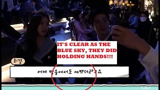 NEW CHA EUNWOO amp MOON GA YOUNG CAUGHT SECRETLY HOLDING HANDS [upl. by Nagad958]