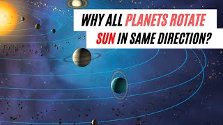 Why all planets rotate sun in same direction [upl. by Dunn791]