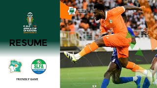 Côte dIvoire vs Sierra Leone international friendly highlights 2024  Ivory Coast vs Sierra Leone [upl. by Reinertson385]