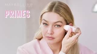 GiGi Hadid in Instant Age Rewind Instant Perfector 4in1 Glow  Maybelline New York [upl. by Eedrahc]