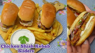 Chicken Sliders RecipeChicken Sliders Recipe Without OvenChicken Sliders At Home By Food Mania [upl. by Nivaj]