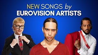 NEW SONGS by EUROVISION ARTISTS  Latest releases  June 2024 [upl. by Oberg10]