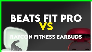 Beats Fit Pro vs Raycon Fitness Earbuds Comparison [upl. by Nnylsaj]