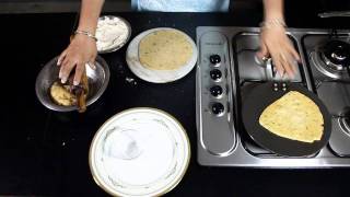 Moong Dal Masala Paratha  Rajasthani Moong Dal Parantha [upl. by Bum]