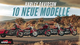 HarleyDavidson Neuheiten 2023  10 neue Modelle [upl. by Hosfmann]