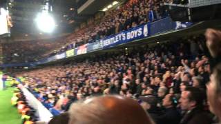 Chelsea fans celebrate Leicester winning the Premier League vs Tottenham [upl. by Jat]