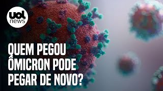 Ômicron Quem pegou a variante pode pegar de novo O que se sabe da reinfecção [upl. by Frere]