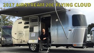 Walk Through 2017 Airstream Flying Cloud 20C Bambi Small Light Weight Travel Trailer [upl. by Bullion393]