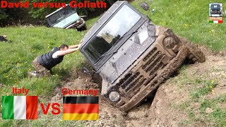 Mercedes UNIMOG vs Fiat Campagnola il massacro finale parte 3 di 3 [upl. by Enalb]