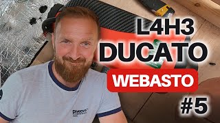 Ducato L4H3 Zabudowa ODC 5 Tapicerka i Webasto [upl. by Ferdinanda]