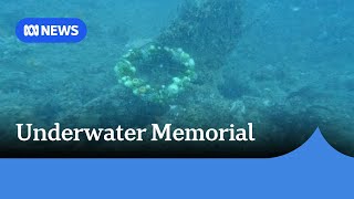 Divers lay wreath at Booya shipwreck to honour five who drowned during Cyclone Tracy  ABC Darwin [upl. by Aldin741]