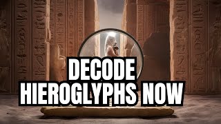 Decoding Hieroglyphs Unlocking Ancient Egypts Language 📝🔍shorts egypt [upl. by Ecniuq]