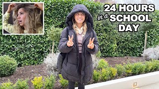 24 HOURS With Me On The FIRST DAY Back To School  Rosie McClelland [upl. by Donna]