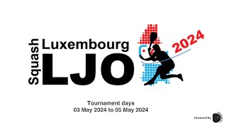 Luxembourg Junior Open 2024  Court 2  Day one [upl. by Lesab857]