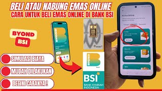 Cara Beli Emas Online di BSI [upl. by Bryner]