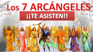 El Poder de Los 7 ARCANGELES nos ASISTEN AHORA‼️‼️ Decretos Cortos 🙏🏻 [upl. by Raychel445]