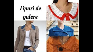 Tipuri de gulere tricotate [upl. by Orville]