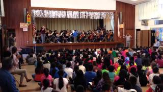 Sacramento Youth Symphony at Nicholas Elementary 31915 [upl. by Ellehcyar]