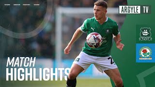 Plymouth Argyle v Blackburn Rovers Highlights [upl. by Denys]