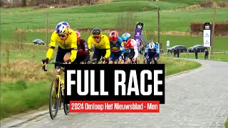 FULL RACE 2024 Omloop Het Nieuwsblad  Men [upl. by Blane817]