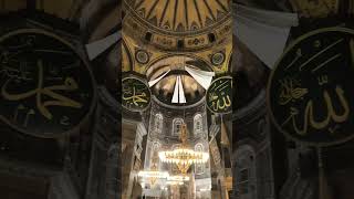 Ayasofiya ayasofyacamii ayasofyamosque ayasofya mashallah allah istanbul [upl. by Yokum]