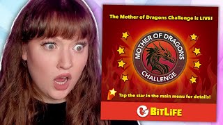 HOW TO DO THE quotMOTHER OF DRAGONSquot CHALLENGE IN BITLIFE [upl. by Irahk]