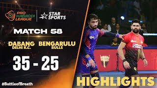 Another Ashu Malik masterclass propels Dabang Delhi KC to a fine win  ProKabaddiOnStar 2024 HLS [upl. by Nerine900]