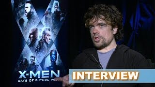 XMen Days of Future Past Interview Today Peter Dinklage aka Bolivar Trask  Beyond The Trailer [upl. by Simonette]