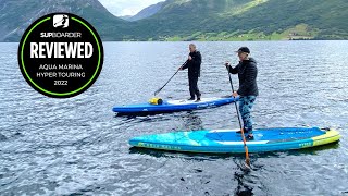 Aqua Marina Hyper Touring 126 iSUP 2022  SUPboarder Review [upl. by Freeborn]