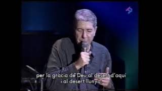 Democracy  LEONARD COHEN Live in Barcelona 1993 [upl. by Notsag]