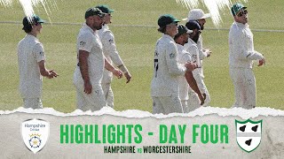 Result Confirmed as Worcestershire Battle  Hampshire vs Worcestershire Day Four Highlights 🍐 [upl. by Orelle501]