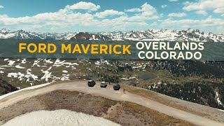 Ford Maverick Off Roads Colorado Trails  Overland Adventure  Ford Maverick Off Road [upl. by Patience]