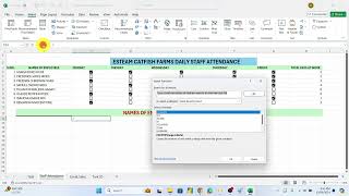 04 How to insert CheckboxUse it to track daily activities and to make your Chart Dynamic [upl. by Thebault]