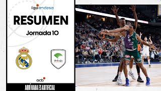 Real Madrid  Unicaja 9399 RESUMEN  Liga Endesa 202324 [upl. by Hsekar]