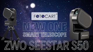 Automatic Capture the Universe with ZWO Seestar S50 Smart Telescope review fotocart telescope [upl. by Isawk]