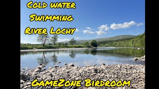 Cold water swimming in River Lochy [upl. by Enived]