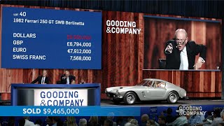 Gooding amp Company Highlights  Pebble Beach Auctions 2023 [upl. by Allayne]