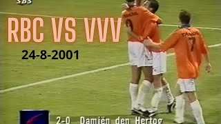 RBC vs VVV  2001  SBS6  Eerste Divisie [upl. by Stamata]