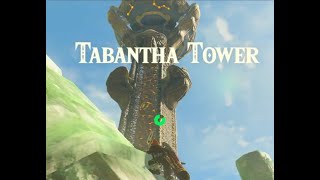 Tabantha Tower Location and easy Strategy Zelda BOTW Breath Of The Wild [upl. by Ybbil]