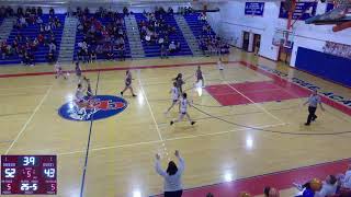 Owego Free Academy vs Chenango Valley High School Girls JuniorVarsity Basketball [upl. by Fadden]