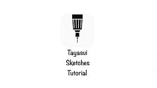 Tayasui Sketches app Tutorial [upl. by Callista495]