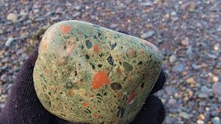 Conglomerates Hag Stone Porphyry Oh My Rockhounding [upl. by Blight]